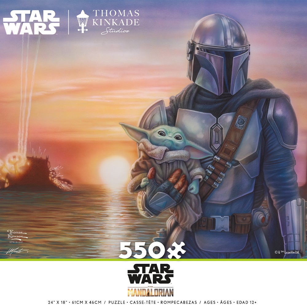 550PC THOMAS KINKADE/STAR WARS MANDALORIAN ASST (6) BL